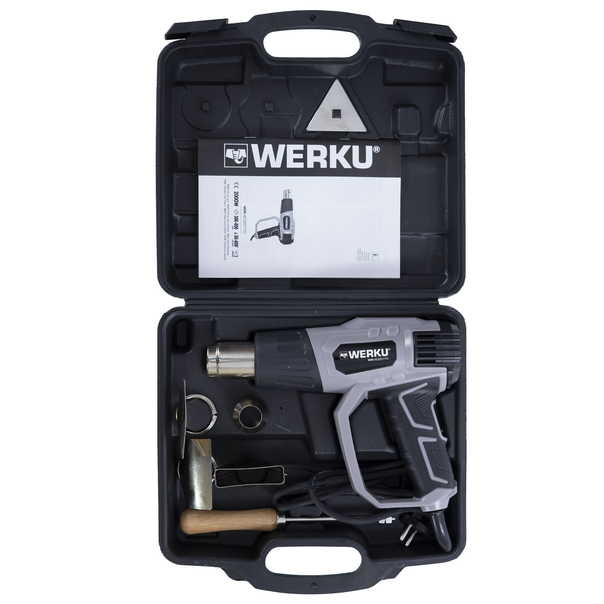 Pistola Aire Caliente 2000 W - Werku